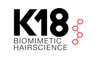 brand logo for K18 Hair